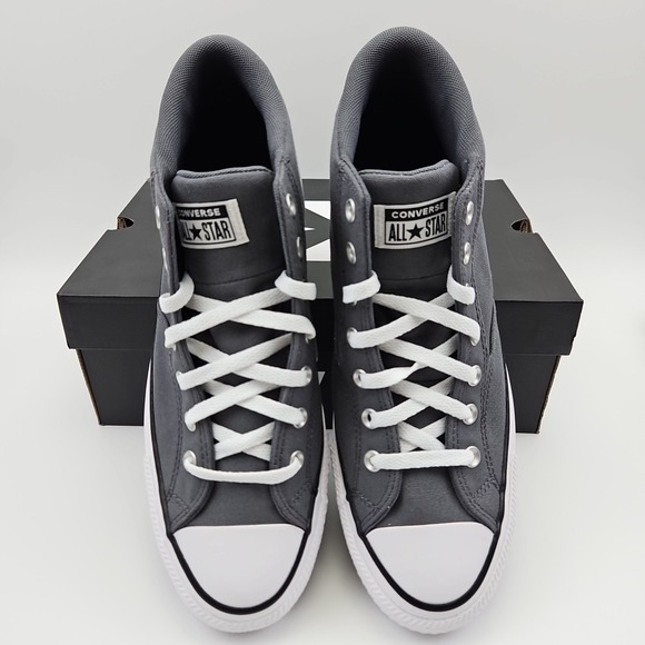 Converse Mens Size 11.5 Malden Street Mid Unisex‎ Sneaker Iron Grey A01460F New - Picture 5 of 7